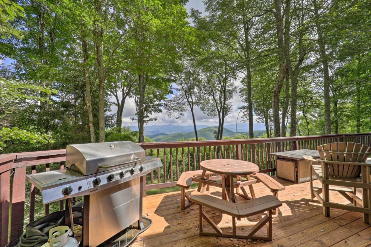 Beech Mountain Cabin Retreat With Hot Tub And Views! Esterno foto