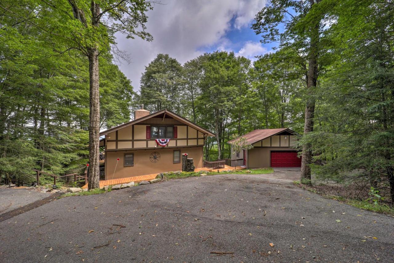 Beech Mountain Cabin Retreat With Hot Tub And Views! Esterno foto