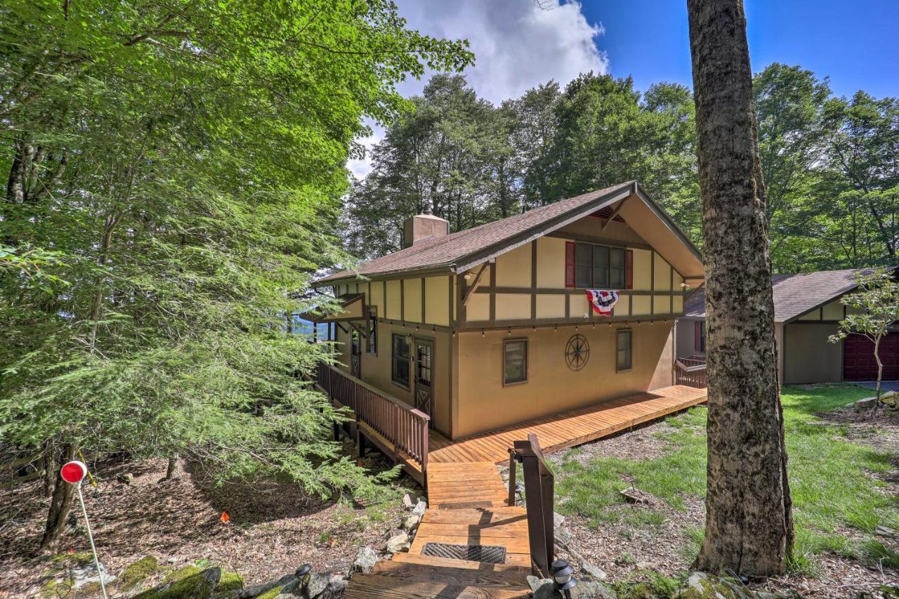 Beech Mountain Cabin Retreat With Hot Tub And Views! Esterno foto