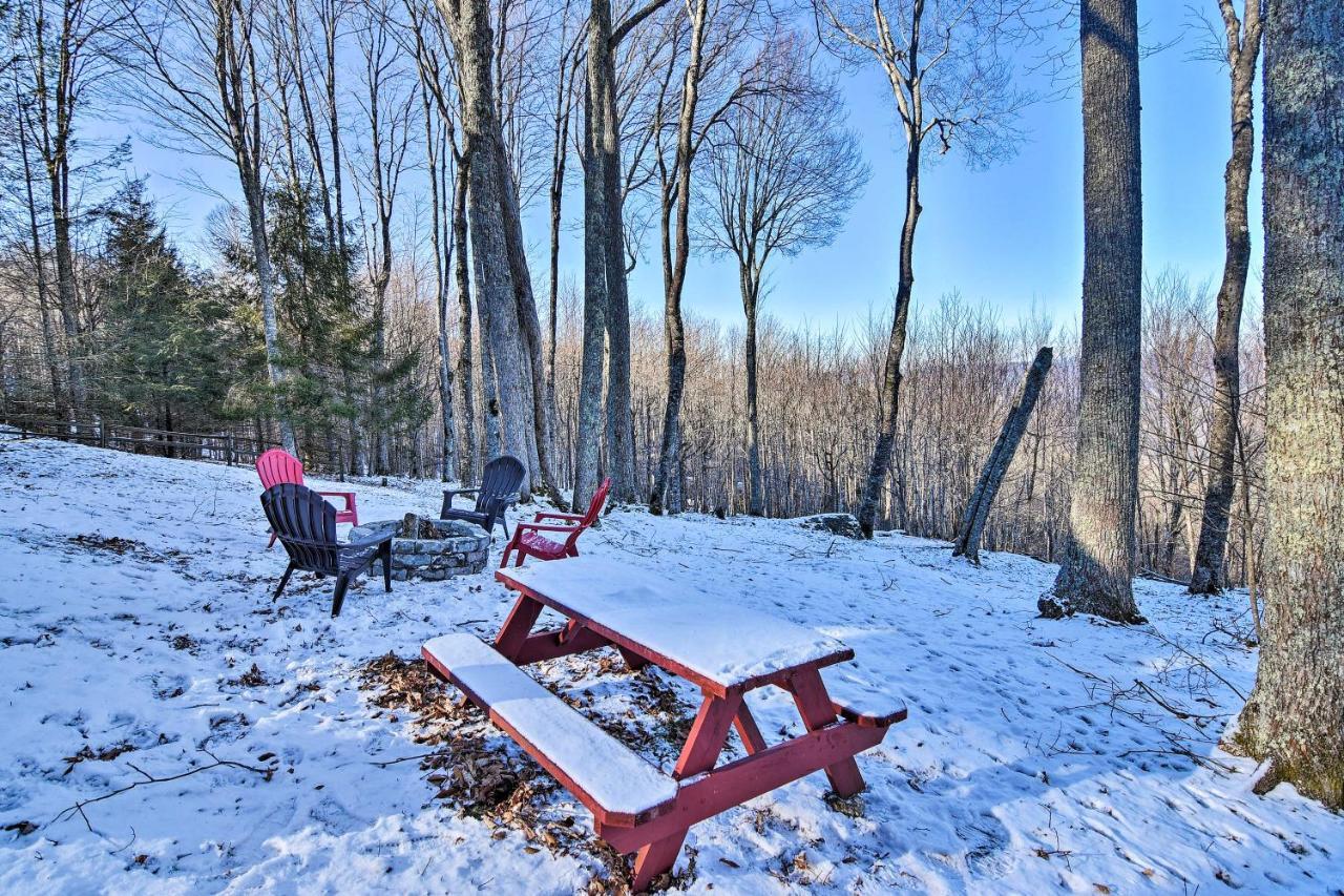 Beech Mountain Cabin Retreat With Hot Tub And Views! Esterno foto