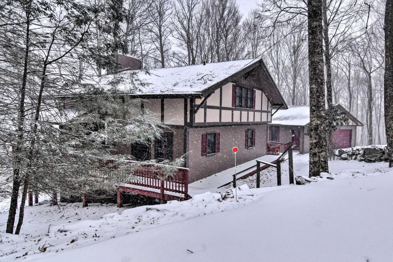 Beech Mountain Cabin Retreat With Hot Tub And Views! Esterno foto